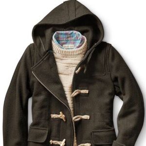 Fidelity ✔️ ‼️vintage❗️Hooded Wool Duffle Coat size small